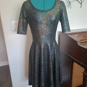 Colorful Shimmer Dress
